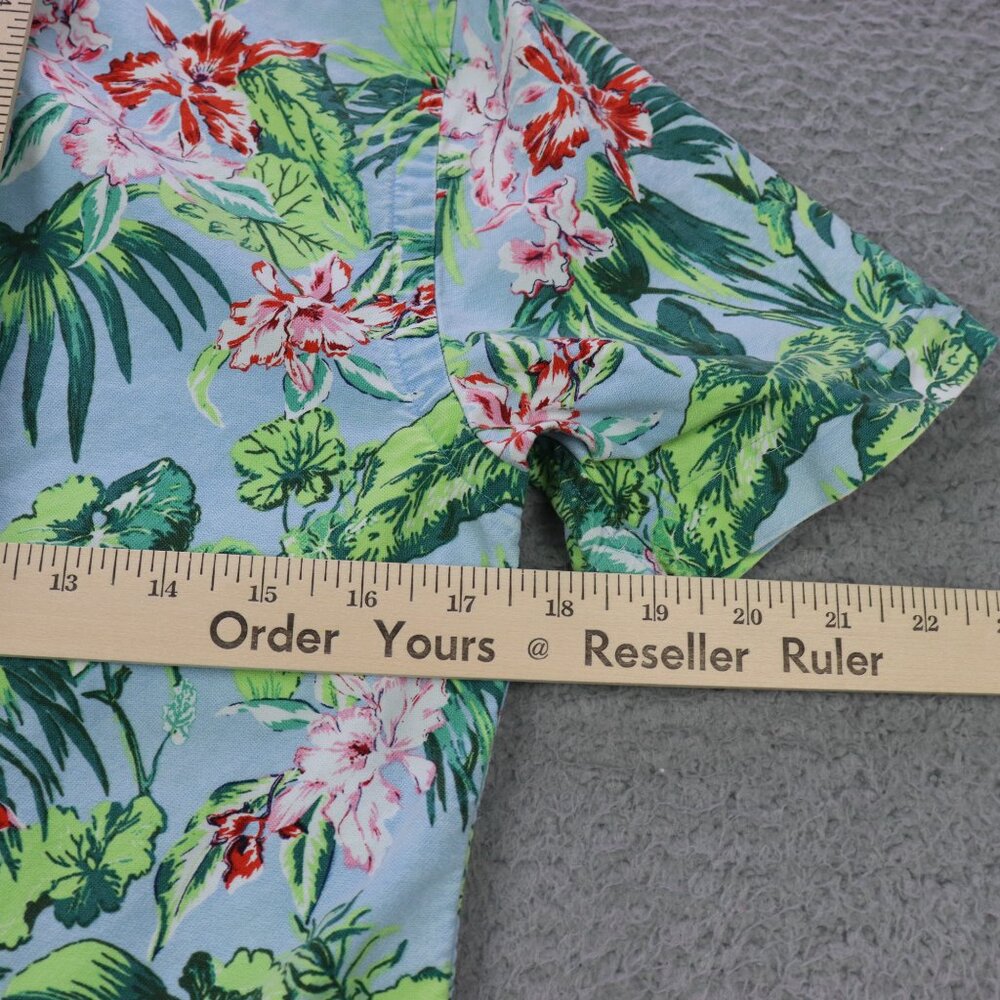Ralph Lauren Shirt Mens Small Slim Fit Multicolor Floral Hawaiian Button Down - Picture 11 of 11